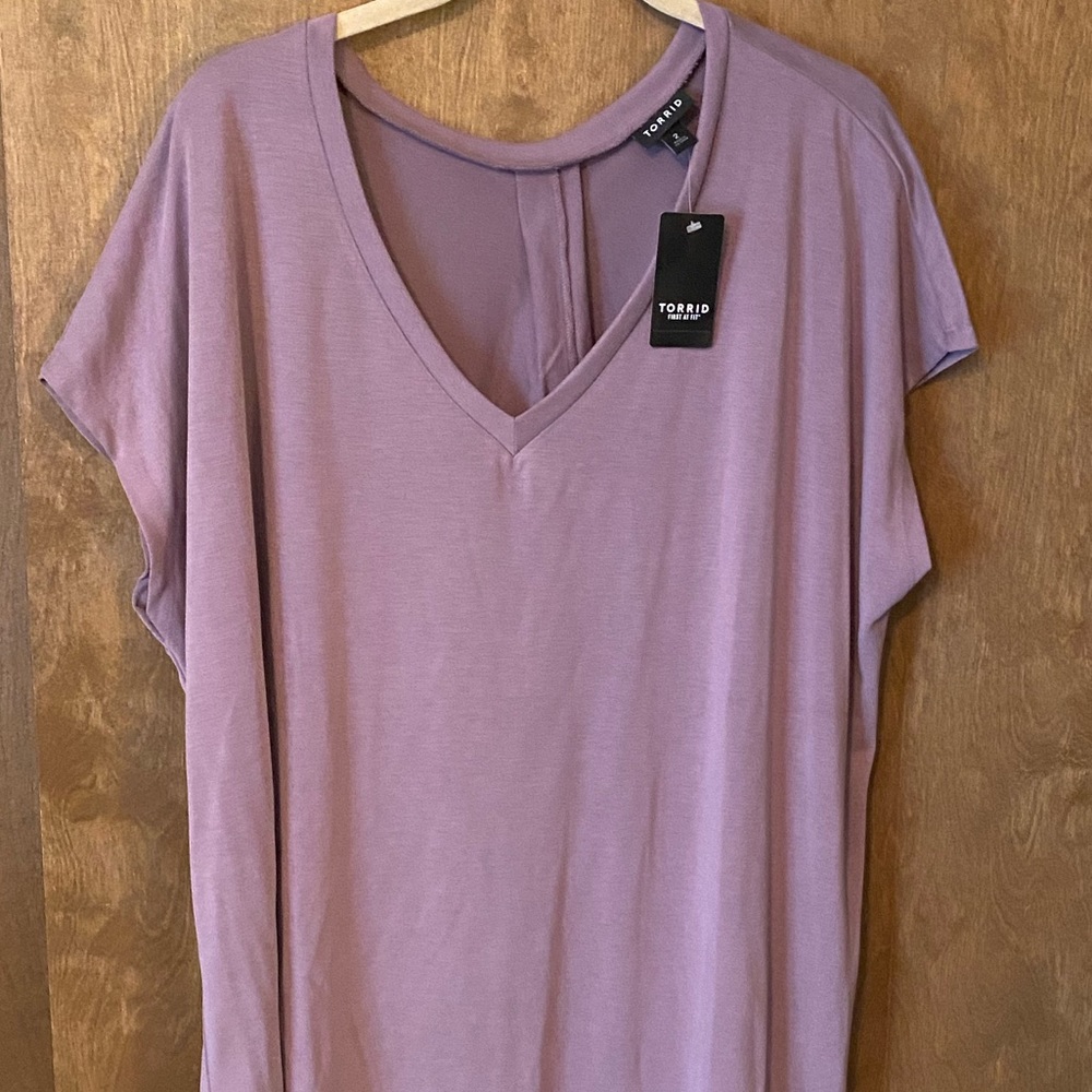 NEW!!!!  Lavender Blouse by Torrid